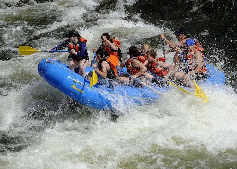 White-water rafting in Kitulgala